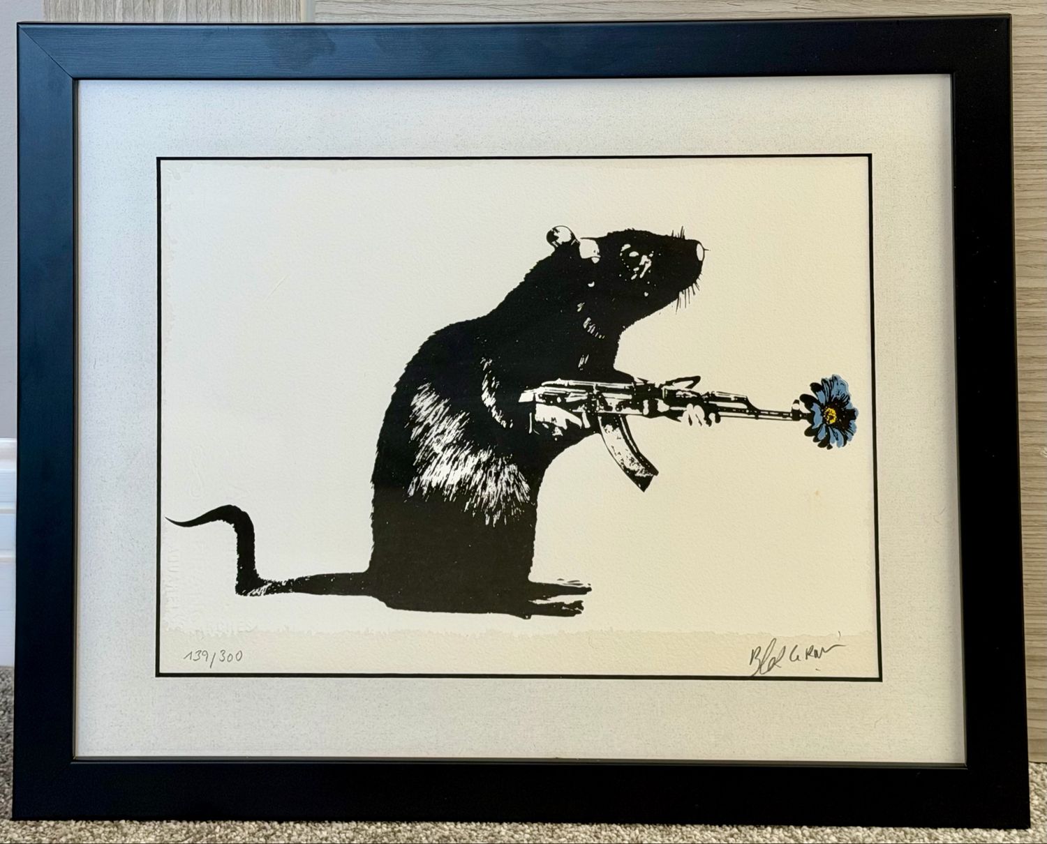 Blek Le Rat - The Warrior (Blue)