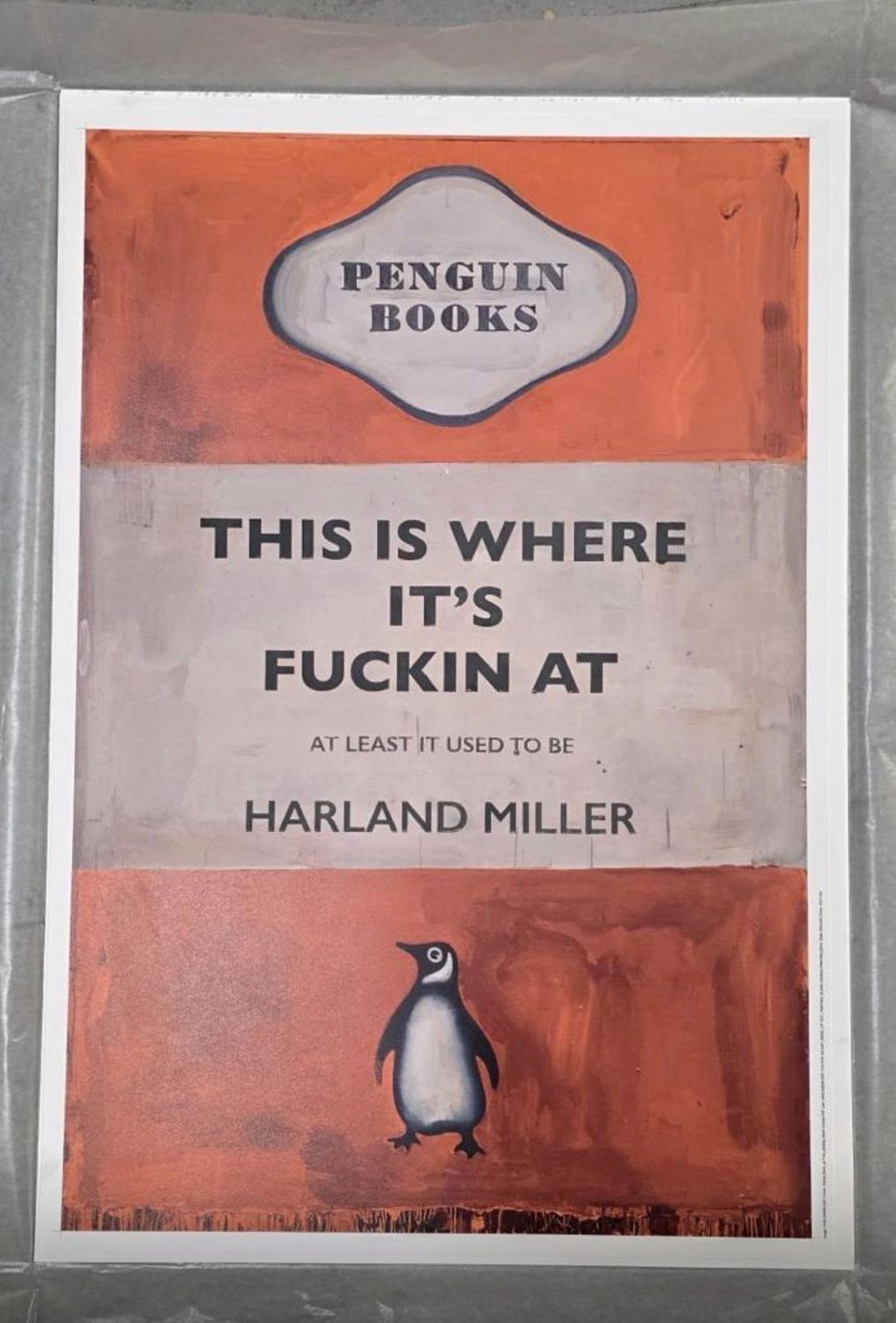 Harland Miller - This Is Where It’s Fuckin At (AP)
