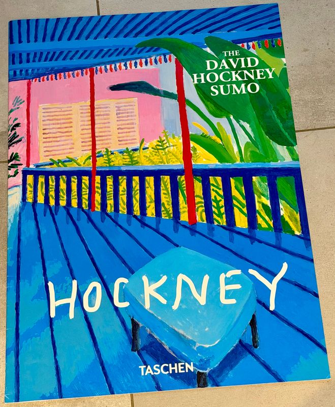 David Hockney - A Bigger Book Sumo Marketing Booklet/Brochure