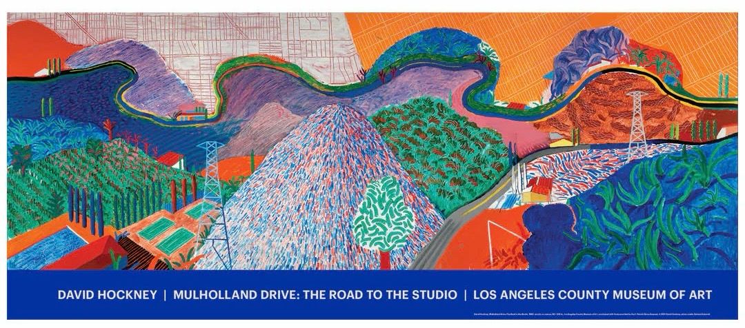 David Hockney - Mulholland Drive