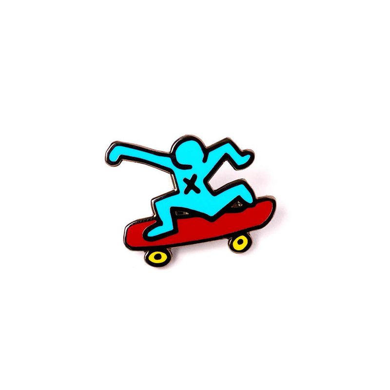 Keith Haring Skateboarder (Pin Badge) pin badge