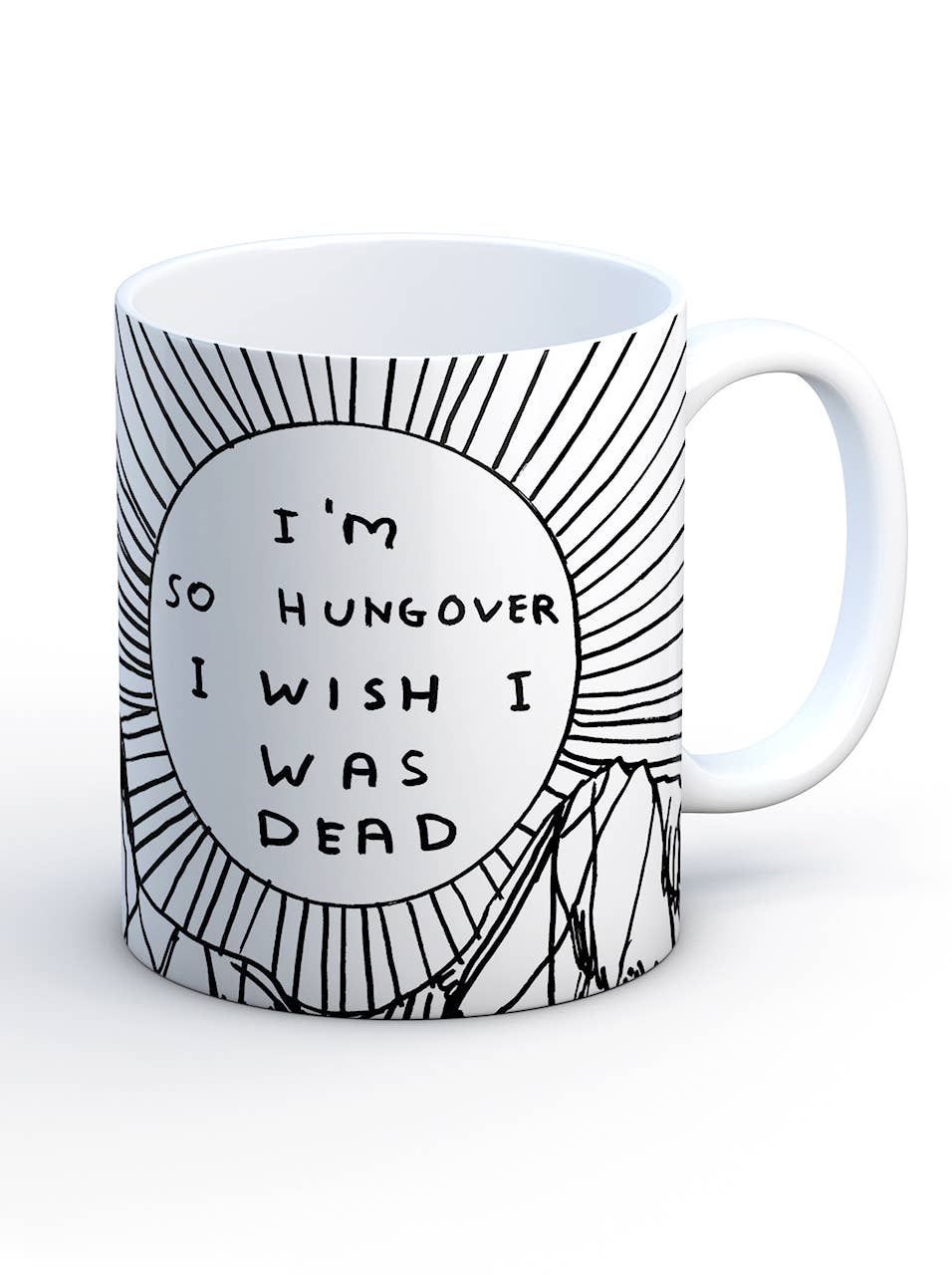 David Shrigley So Hungover (Mug) mug
