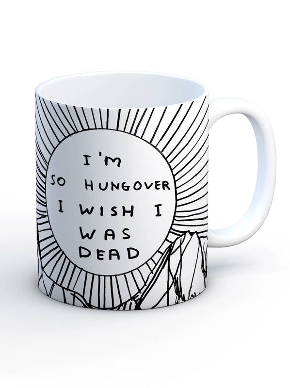 David Shrigley So Hungover (Mug) mug