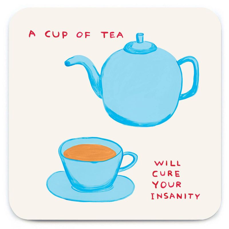 David Shrigley Cup Of Tea (Coaster) coaster
