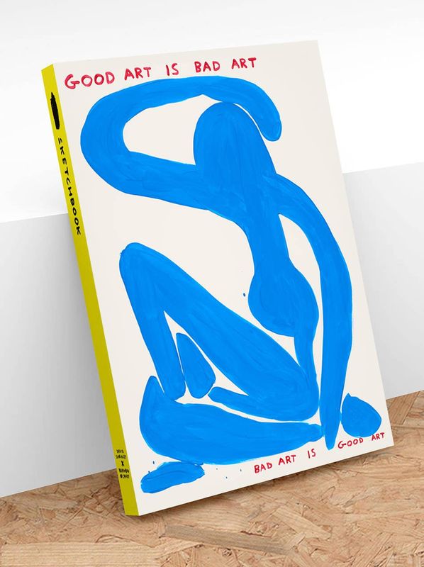 David Shrigley Good Art Is Bad (A5 Sketchbook) a5 sketchbook