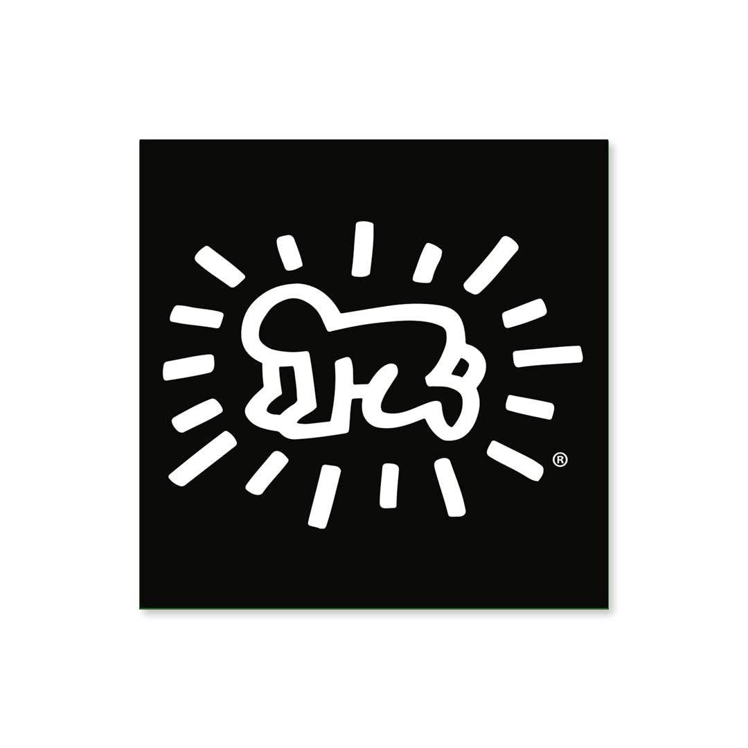 Keith Haring White / Black Radiant Baby (Magnet) magnet