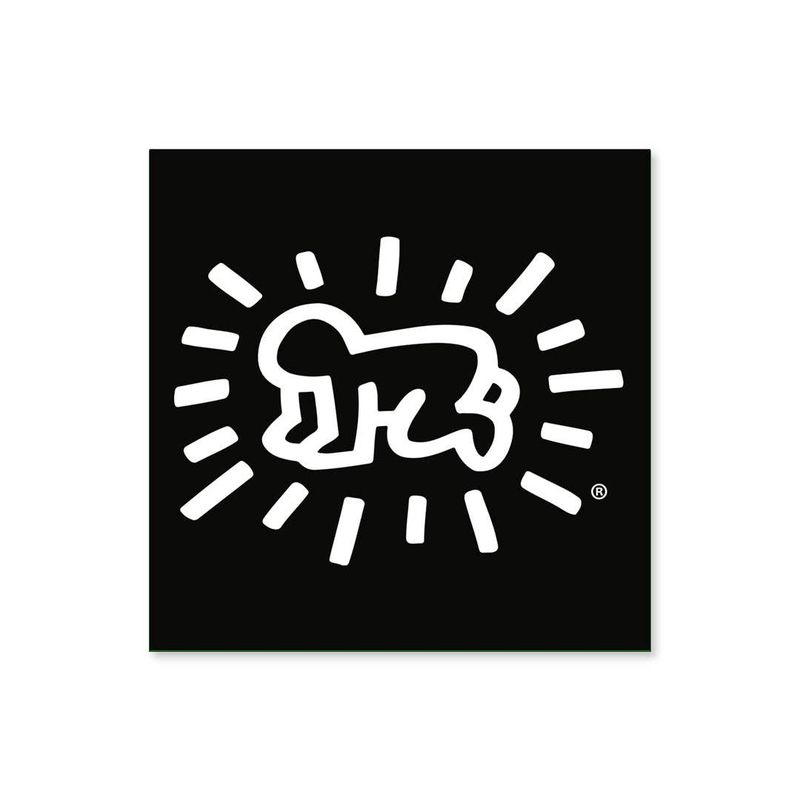 Keith Haring White / Black Radiant Baby (Magnet) magnet