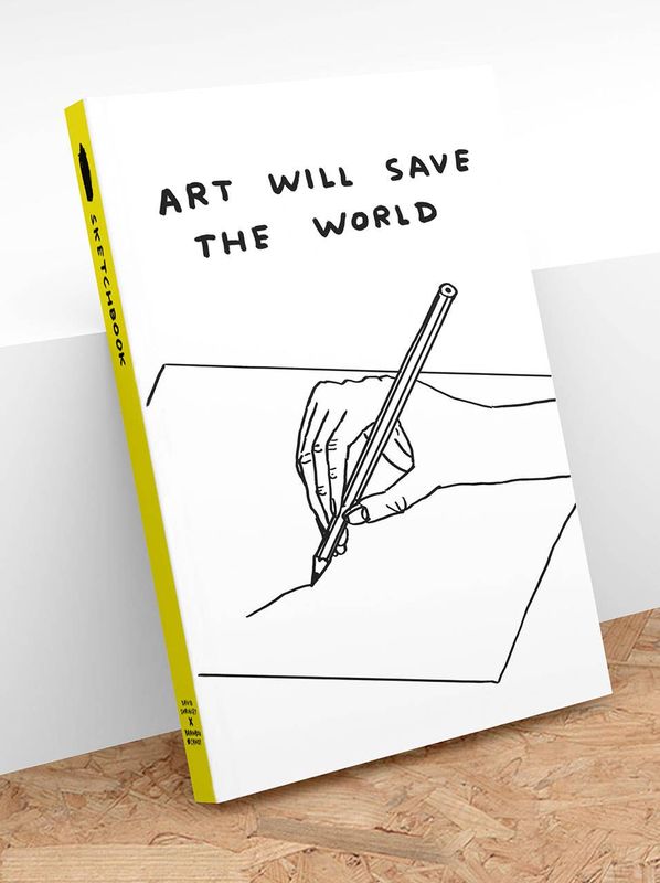 David Shrigley Save The World (A5 Sketchbook) a5 sketchbook