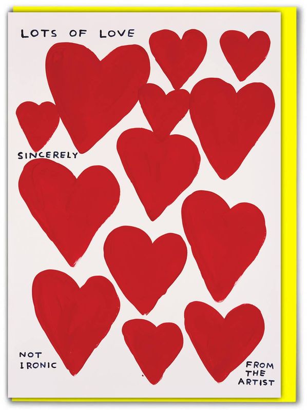David Shrigley Do You Love Me (Greetings Card) greetings card