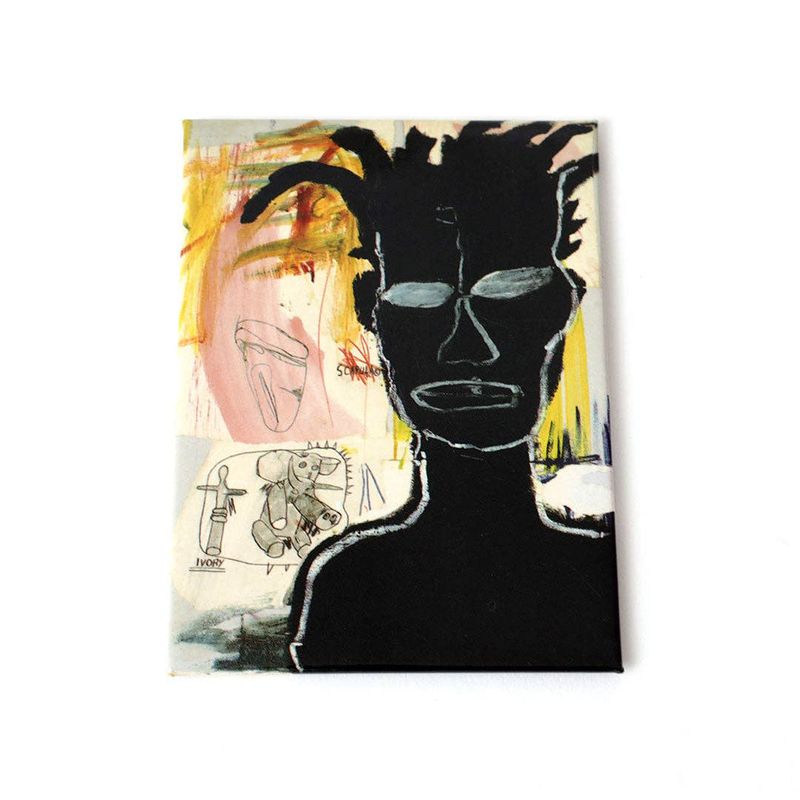 Jean-Michel Basquiat Self Portrait (Magnet) magnet
