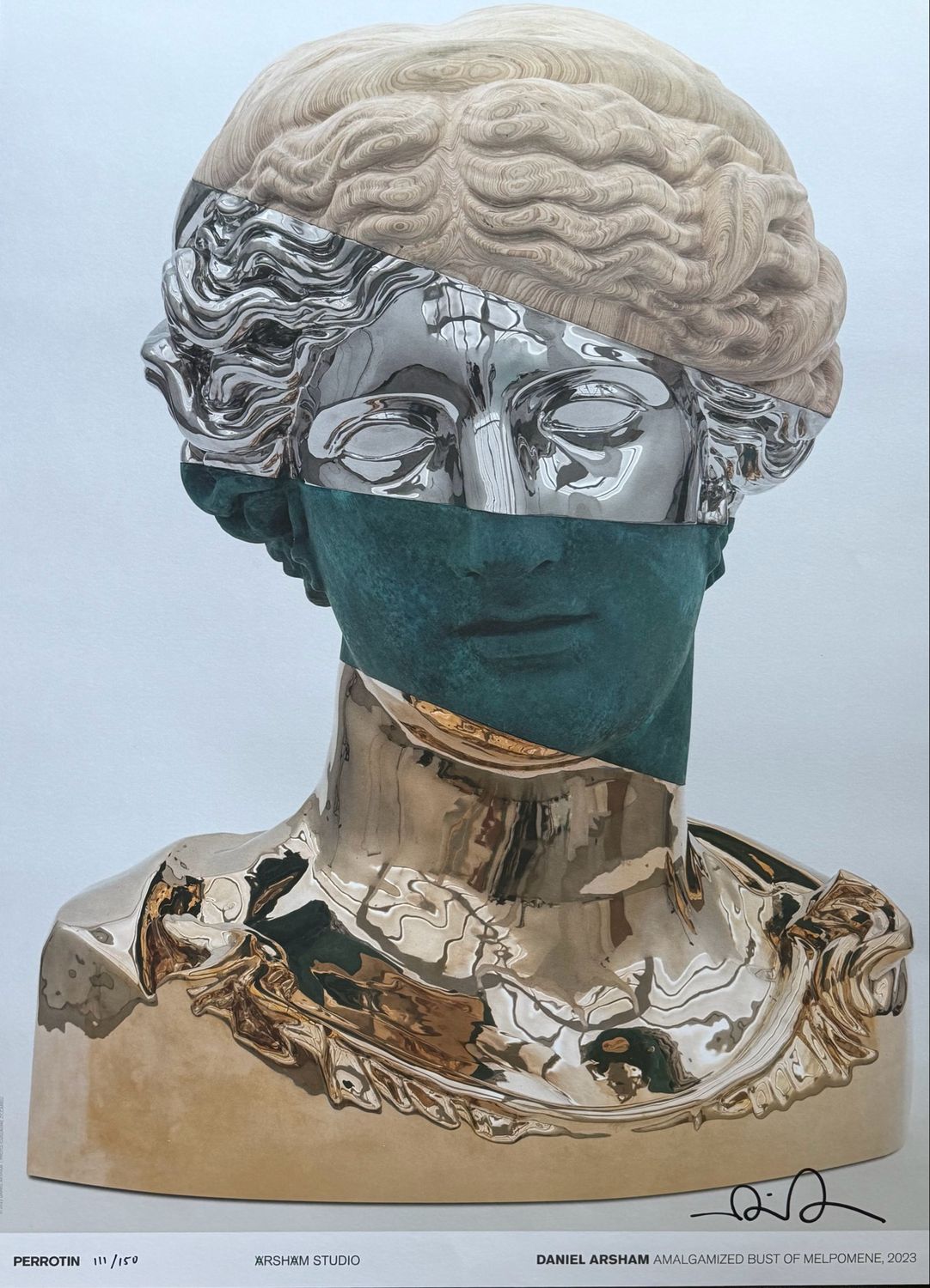 Daniel Arsham - Amalgamized Bust Of Melpomene (Signed Edition)