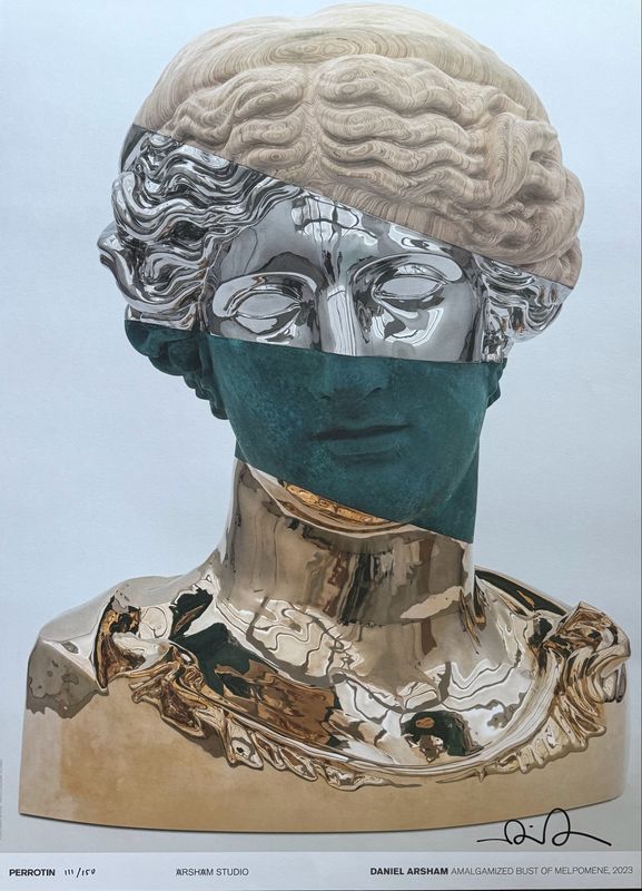 Daniel Arsham - Amalgamized Bust Of Melpomene (Signed Edition)