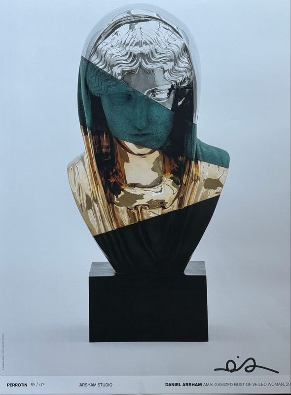 Daniel Arsham - Amalgamized Bust Of Veiled Woman (Signed Edition)