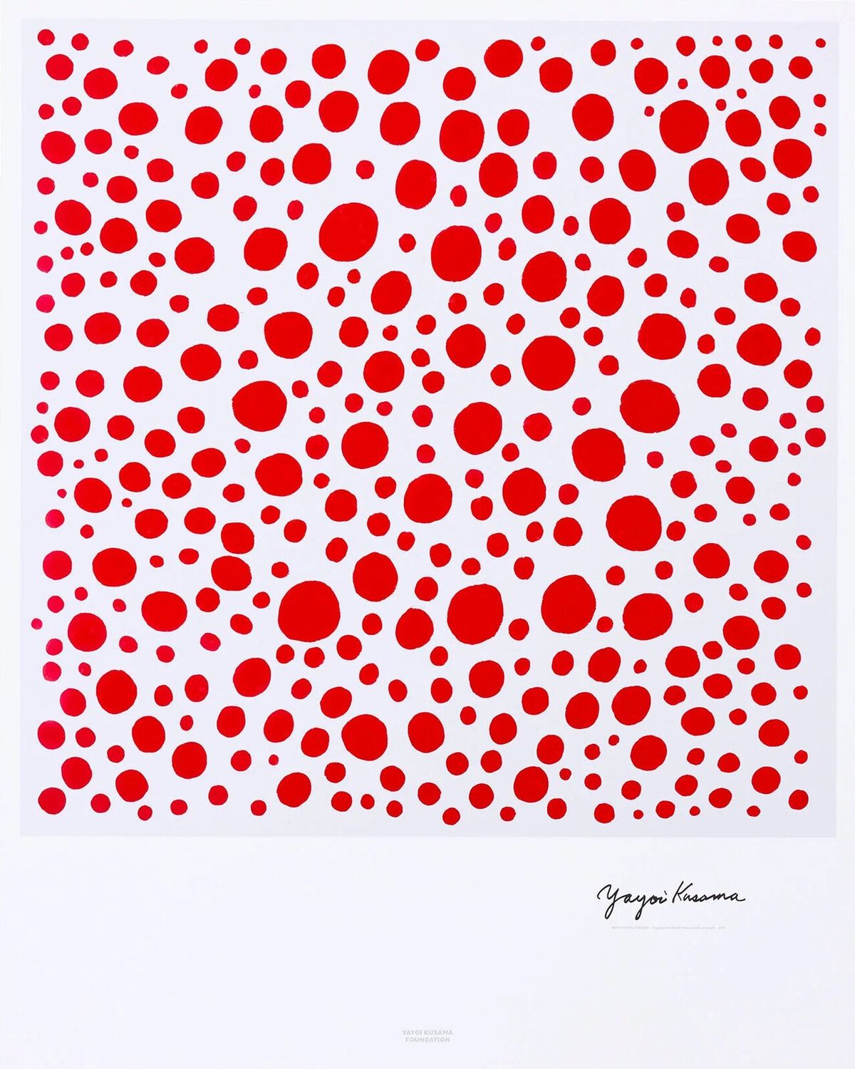Yayoi Kusama - Praying for World Peace in the Sunlight (2016)