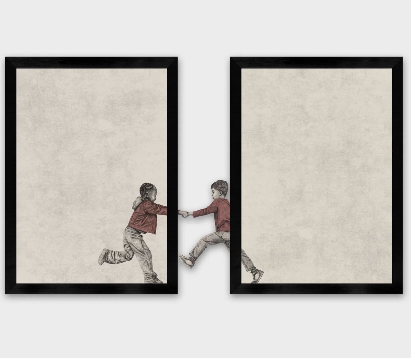 Andrew Scott - Pass Through (Diptych)