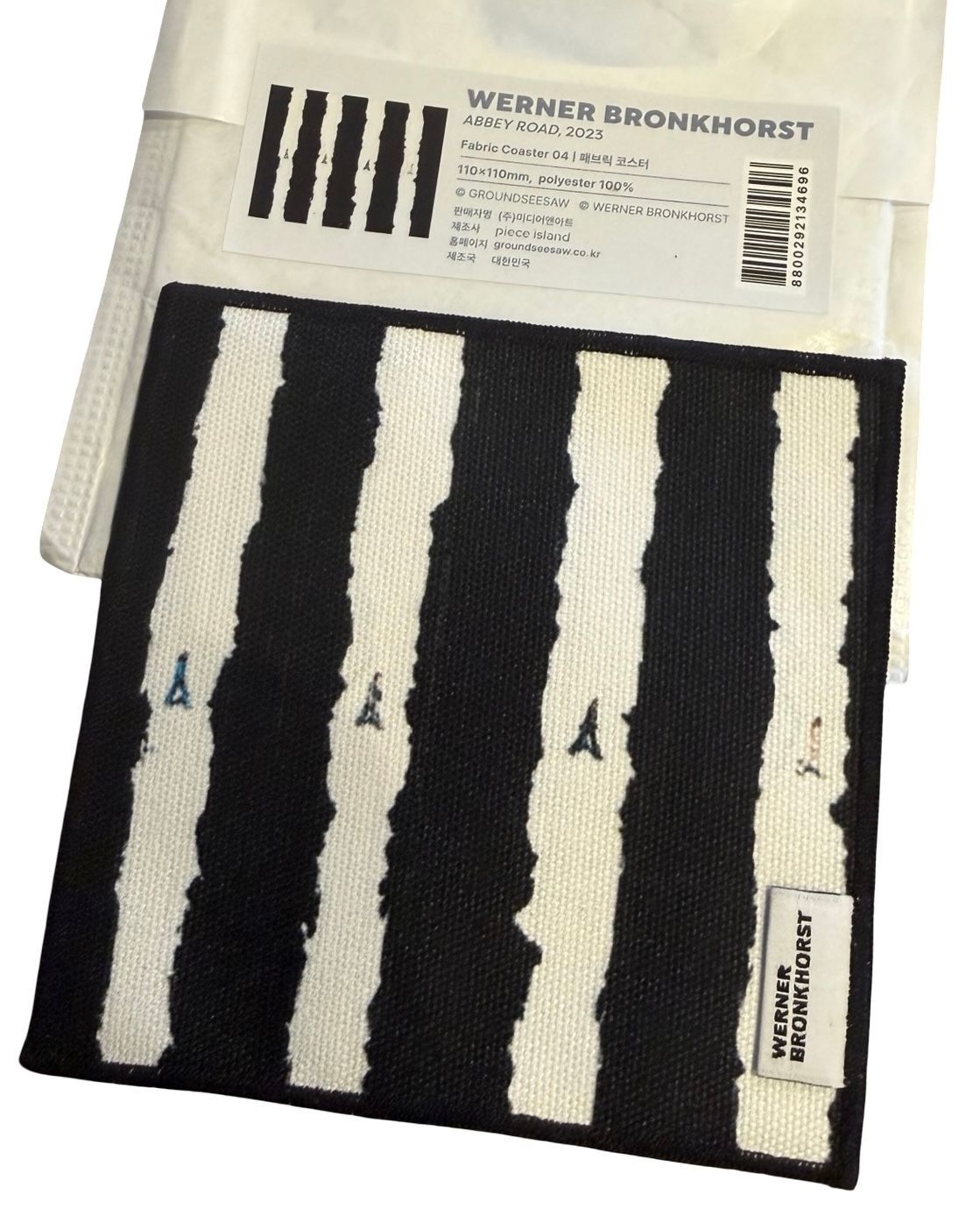 Werner Bronkhorst - Abbey Road (Fabric Coaster)