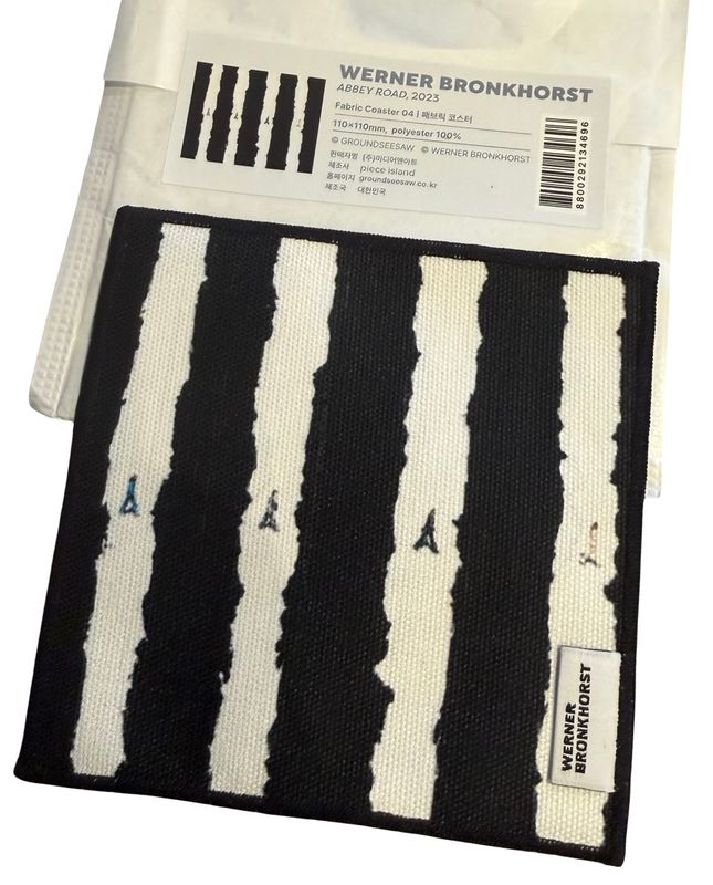 Werner Bronkhorst - Abbey Road (Fabric Coaster)