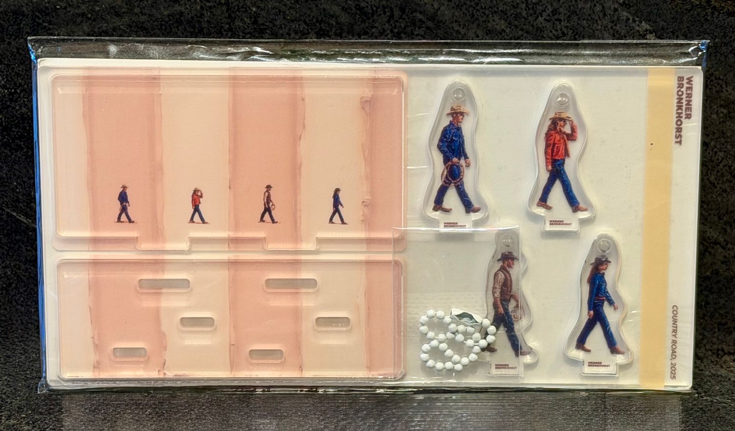 Werner Bronkhorst - Country Road (Acrylic Diorama)