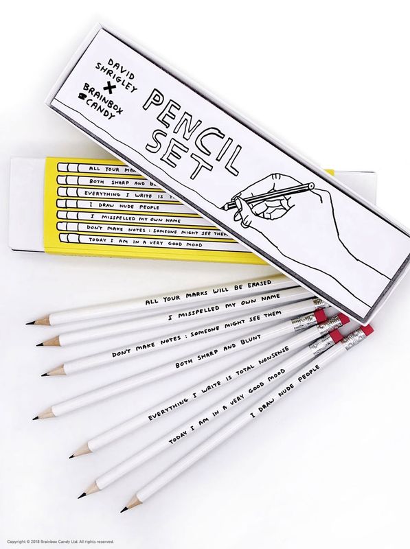 David Shrigley - Be An Artist (6 Pencil Set)