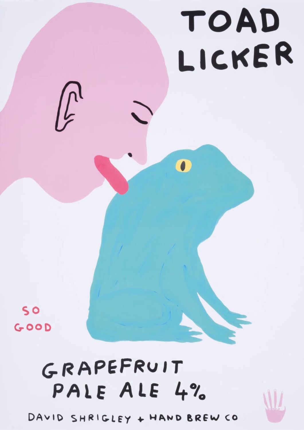 David Shrigley - Toad Licker