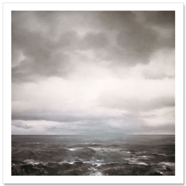 Gerhard Richter - Seestück Bewölkt