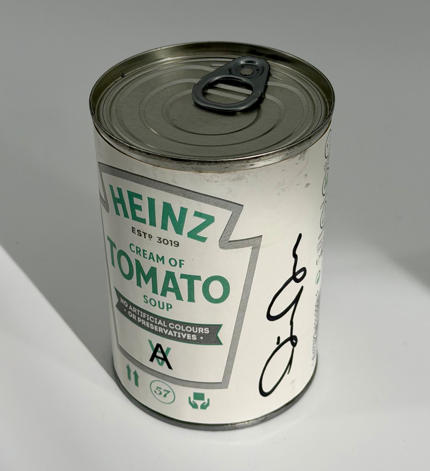 Daniel Arsham - Heinz Tomato Soup Can - London (Hand Signed Edition)