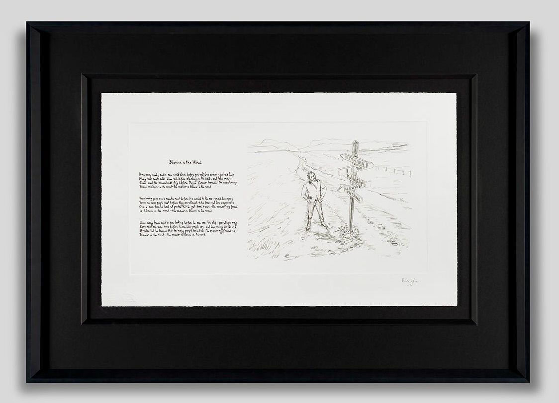 Bob Dylan - Blowin' In The Wind (Mondo Scripto)