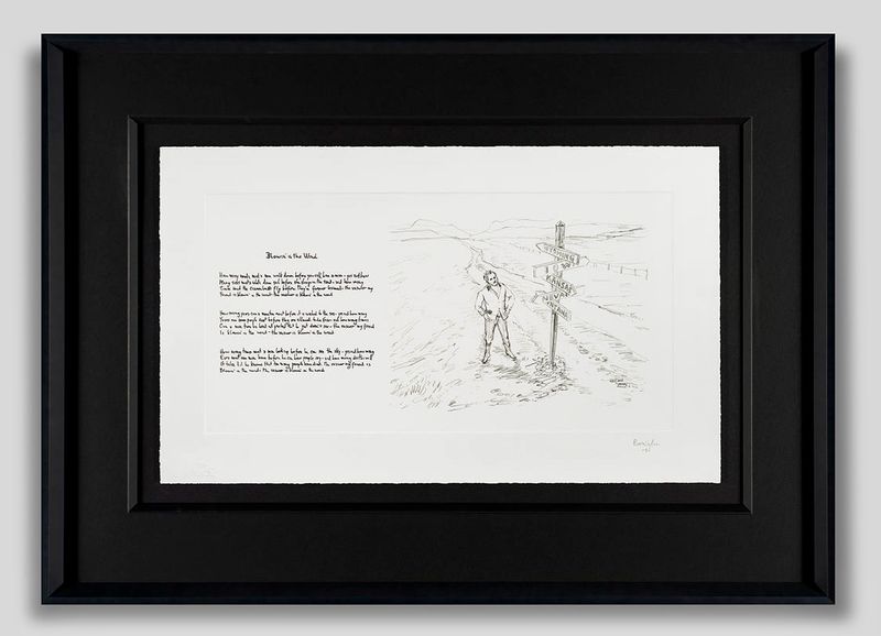Bob Dylan - Blowin' In The Wind (Mondo Scripto)