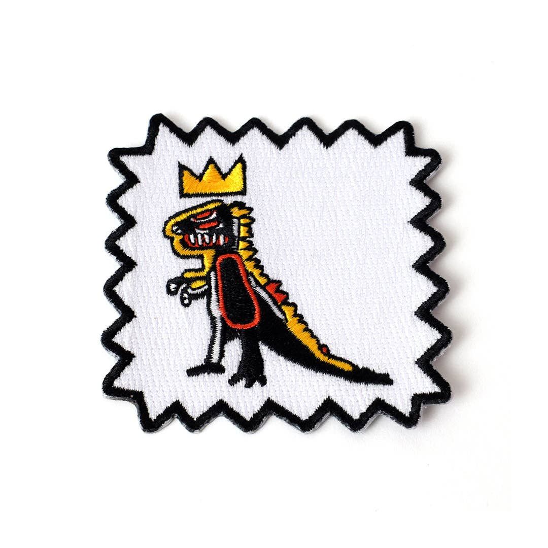 Jean-Michel Basquiat - Crowned T-Rex (Patch)