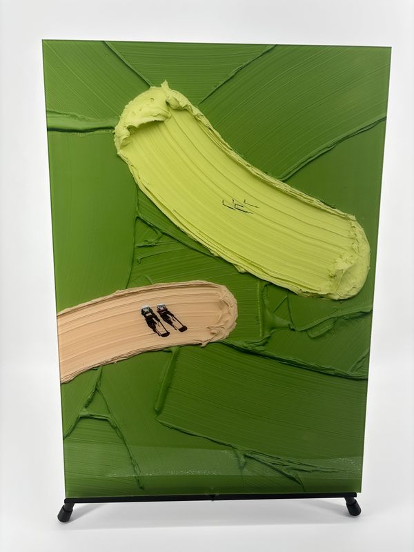 Werner Bronkhorst - On The Green - Authentic Panel Prints A2