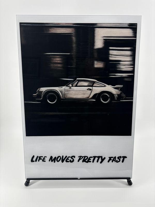 Werner Bronkhorst - Life Moves Pretty Fast - Authentic Panel Prints A2