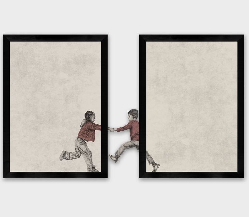 Andrew Scott - Pass Through (Diptych)