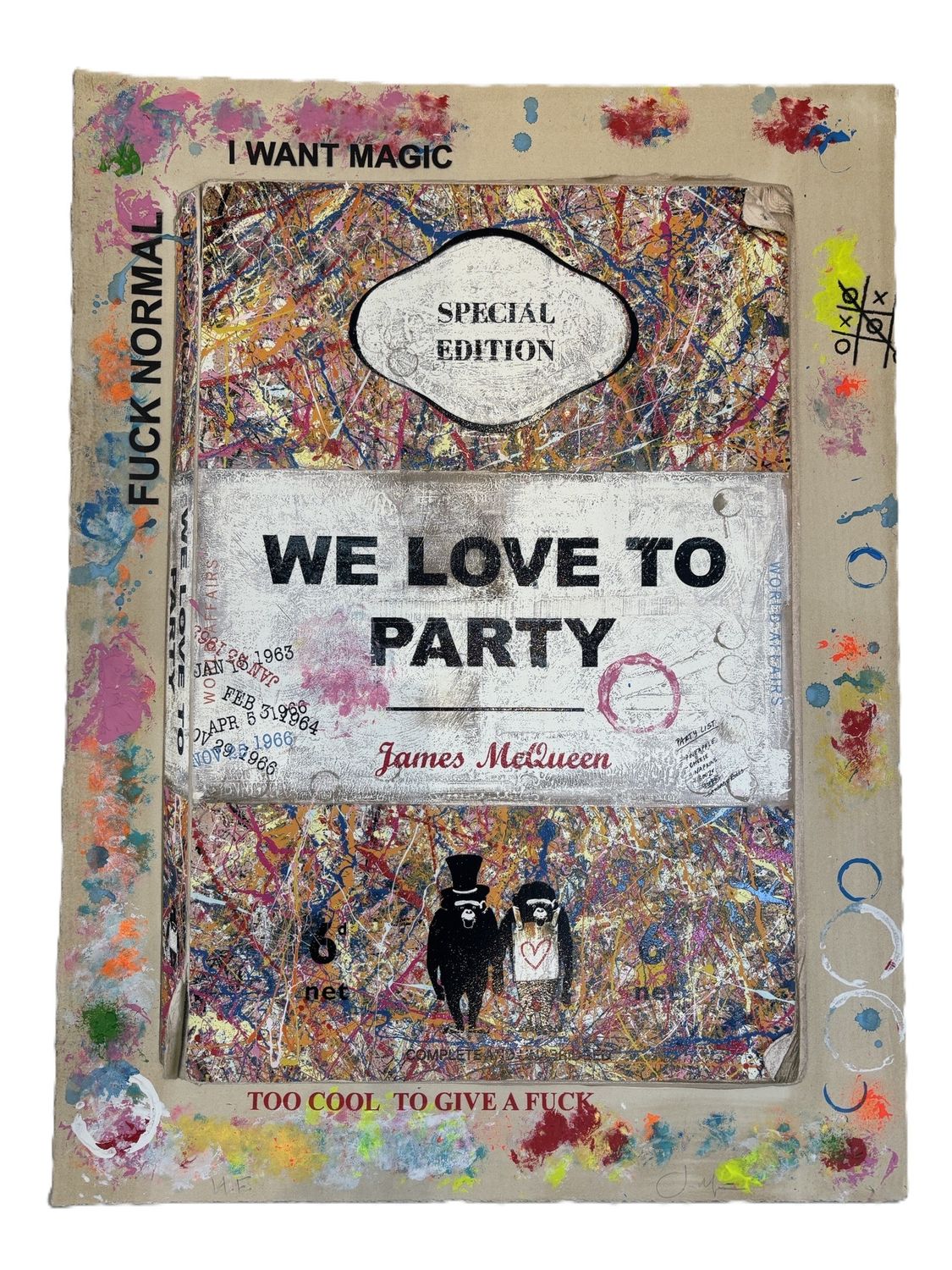 James McQueen - We Love To Party (Hand Finish, Unique)