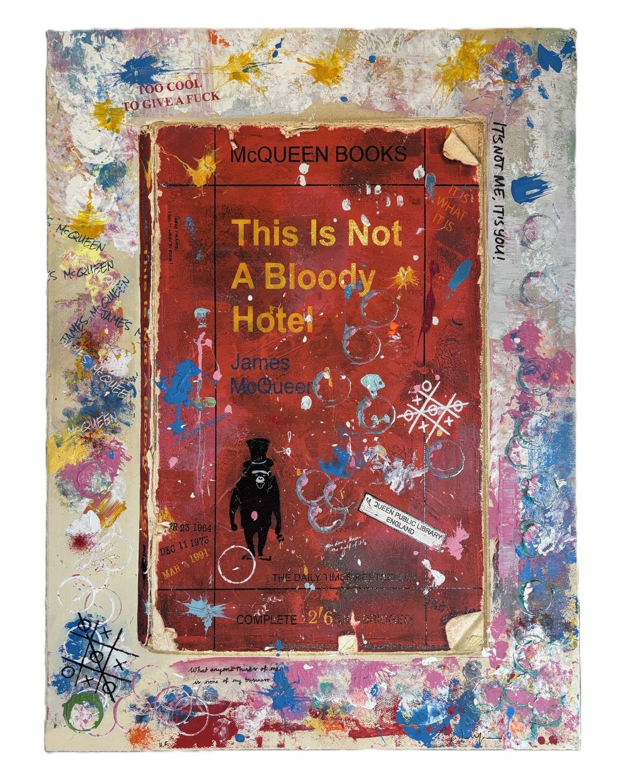 James McQueen - This Is Not A Bloody Hotel (Hand Finish, Unique)