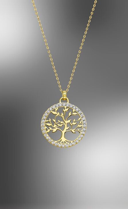 Lotus Necklace - LP1746-1/2