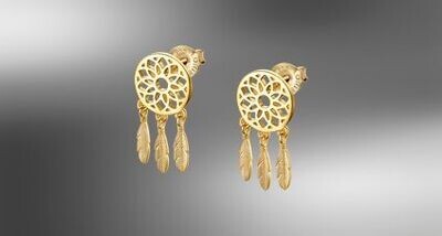 Lotus Earrings - LP1998-4/1