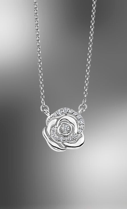 Lotus Necklace - Rose - LP3136-1/1