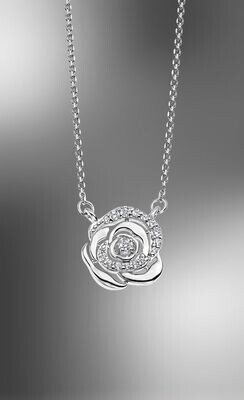 Lotus Necklace - Rose - LP3136-1/1