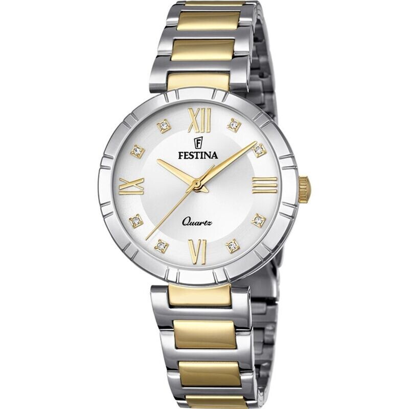 Festina Damen Armbanduhr Mademoiselle in bicolor