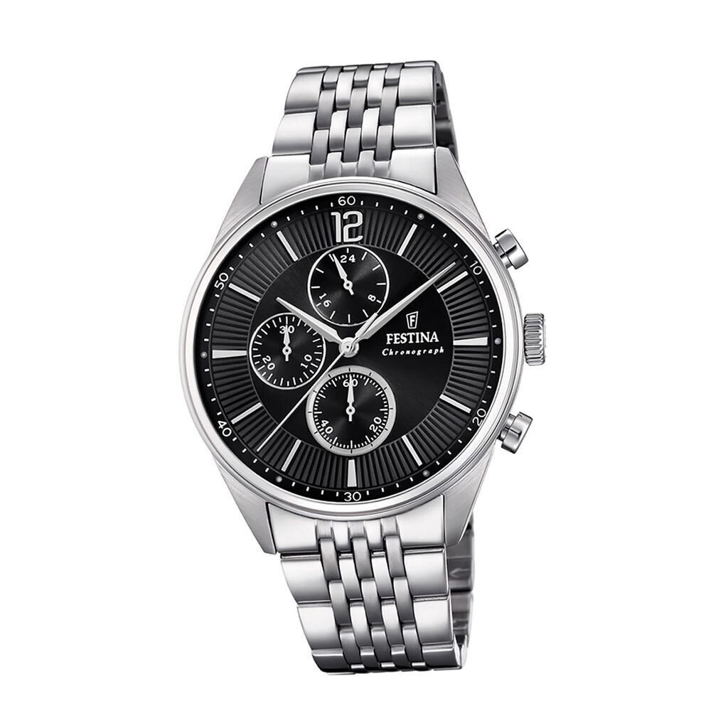 Festina Herren Armbanduhr mit Chronographen
