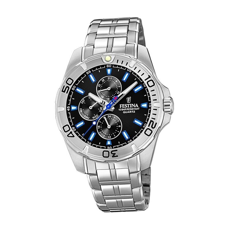 Festina Herren Armbanduhr mit Multifunktion