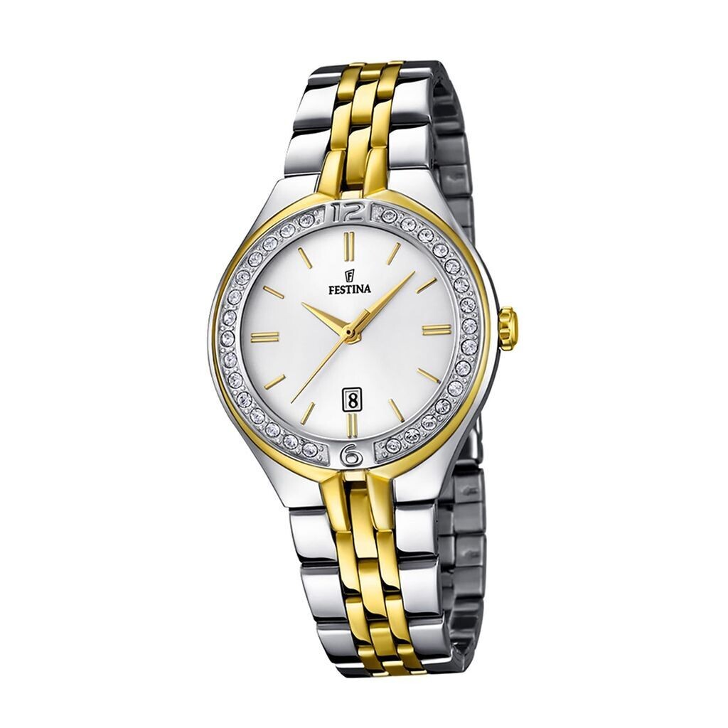 Festina Damen Armbanduhr in bicolor