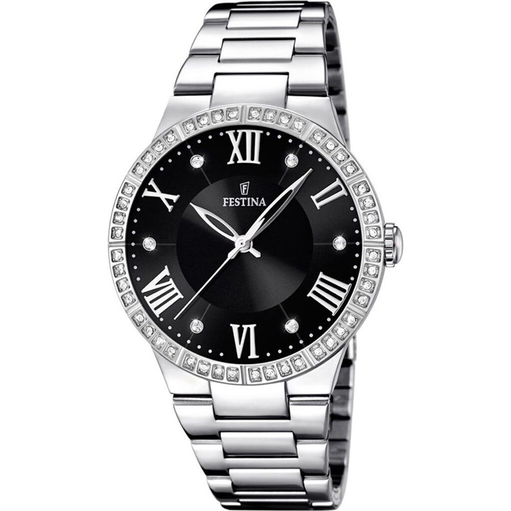 Festina Damen Armbanduhr Mademoiselle Edelstahl