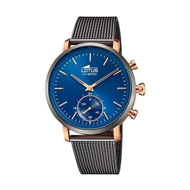 //CONNECTED  - LOTUS - Herrenarmbanduhr Edelstahlband
