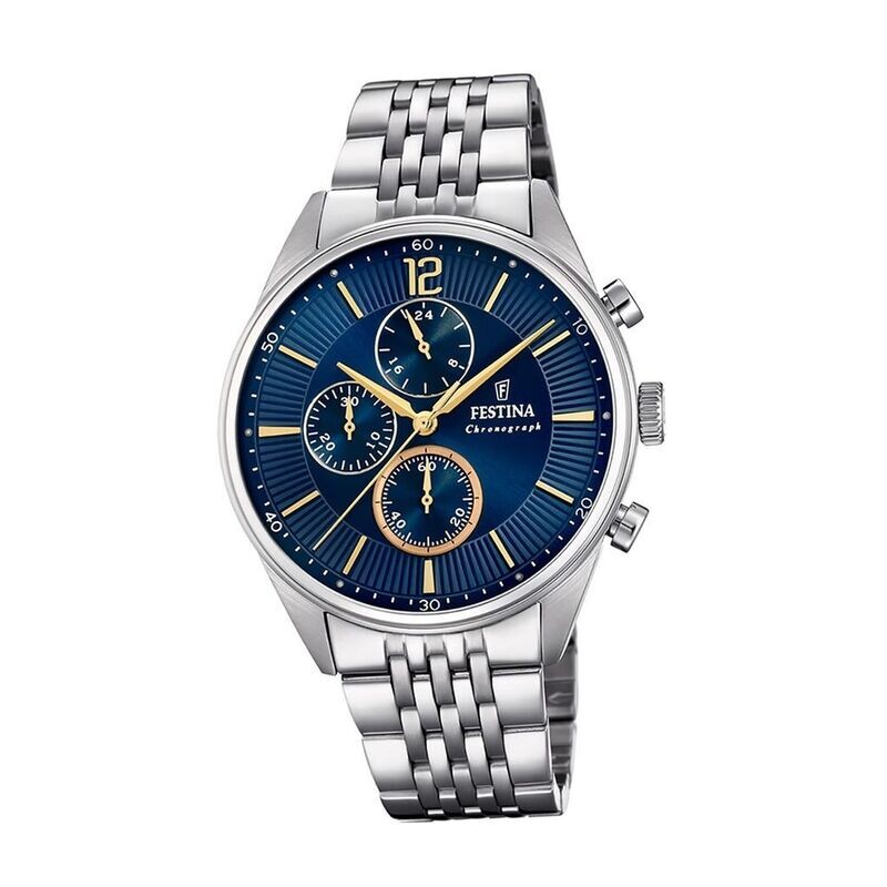 Festina Herren Armbanduhr mit Chronographen