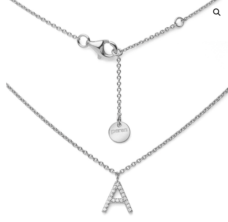 Kette mit 1x Buchstabe oder Zahl // PERSN