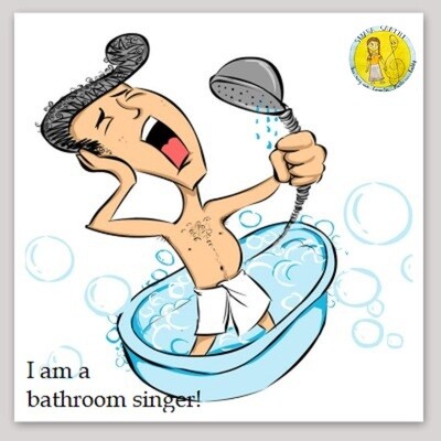 Swara Saathi Bathroom Singer Sticker