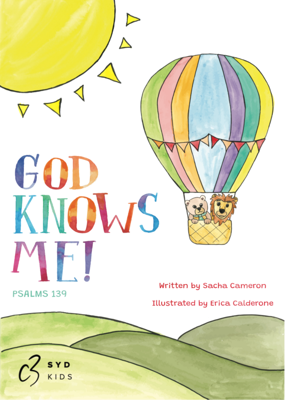 God Knows Me: Psalm 139 - Soft Cover Book