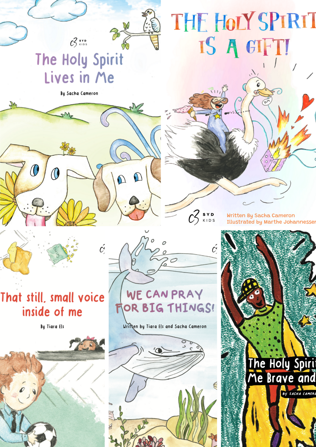 The Holy Spirit in Me Story Bundle Soft Cover Books