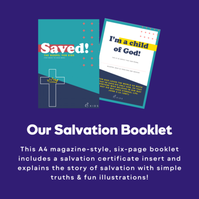 Salvation Booklet x 10 copies